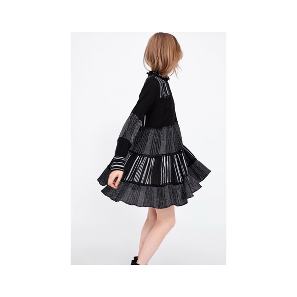 ZARA B&W DRESS - Picture 2 of 5